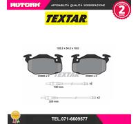 2090603 Kit pastiglie freno, Freno a disco anteriore (MARCA TEXTAR)..