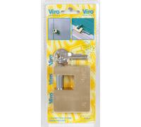 2096 Q.TA' 1 VIRO BL 507.7 LUCCHETTO FAI P/SERRANDA 90MM OTTONE
