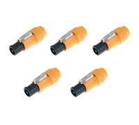 20A 3 Core LED Display Stage Lighting Beam Light Power Socket Head, A