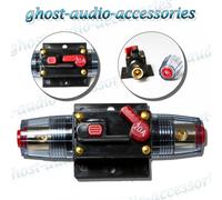 20a Amp Audio Auto Circuit Interruttore Agu Stile Portafusibile Placcato Oro