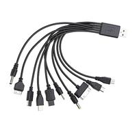 20CM 10 In 1 Cavo di Ricarica Del Telefono USB A Multi Plug Cavo di Ricarica Del Telefono Multi Plug Adattatore Caricatore