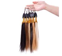 20cm Salon Hair Dyeing Campione Grafico Campioni Anelli di Colore Dei Capelli Umani Anello 30 Pz/Set Per Mostra Colore Dei Capelli 3 #