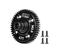 20Cr Carbon Steel 47T Center Differential Spur Gear (0.8 Modulus,32P) for Traxxas 1:16 Mini Maxx 4WD 107154-1 / Mini XRT VXL-3S 108076-1 Monster Truck Upgrades