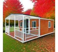 20ft 30ft 40ft Casa Mobile Container Casa Piccola Casa Modulare Pieghevole Prefabbricato Installare De Container Cabina per Villa, Appartamento, Edificio per uffici, Ospedale, Cortile
