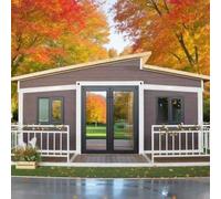 20ft 30ft 40ft modulare pieghevole casa completa attrezzatura prefabbricata casa con 2-3 camere da letto Casa espandibile per villa uffici case vacanze e cabina giardino