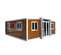 20ft 40ft Portable prefabbricato Case 40ft Espandibile Mobile Pieghevole Container Casa prefabbricata per alloggio temporaneo e avventure all'aperto