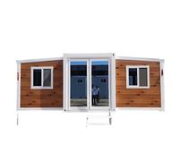 20ft Portable Container House Low Cost Living per Compatto, efficiente Vivere Avventura All'aperto Rifugio di Emergenza Rifugio Viaggio Rifugio Attrezzatura da Campeggio Tempor