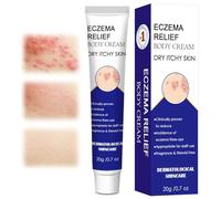 20g Eczema Crema,Crema Calmante,crema per il corpo,Allevia efficacemente il Pelle Secca e prurito,Adatta Per uso Cura quotidiano