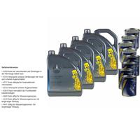 20L Automobile Sintetico Olio Motore per Mercedes 5W-40 MB 229.5 4xMotor Dottore