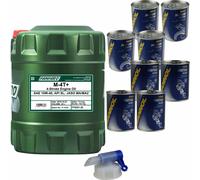 20L FANFARO M-4T+ Olio Motore API SL JASO MA/MA2 Inclusi Additivi