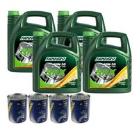 20L FANFARO SPX 10W-30 Olio Motore API SN ACEA A3/B3 Incl. Motor Doctor