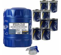 20L MANNOL 7512 Special Plus 10W-30 Premium - olio motore Api Sn Acea A3