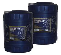20L MANNOL Hydro Hv Iso 32 Olio Idraulico Hvlp Olio din 51524/3 Motore