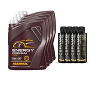 20L MANNOL olio motore Energy Premium 5W-30 Incl. 4x Additive Ceramo Ester 9829