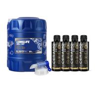 20L MANNOL Olio motore Longlife 504/507 5W-30 Inkl. Additivo Ceramo 9829