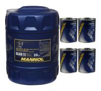 20L MANNOL TS-1 SHPD 15W-40 API CG-4/CF-4/SL Pulizia Motore