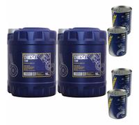20L Olio Motore MANNOL Diesel TDI 5W-30 4x MANNOL Motor Doctor ADDITIVO