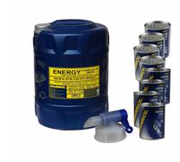 20L Olio Motore MANNOL Energia Formula JP 5W-30 4xMotor Doctor + Motor Flush