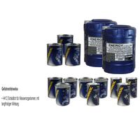 20L Olio Motore mannol Energia Formula Pd 5W-40 4xLeak-Stop + Doctor + Flush