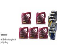 20L Olio Motore MANNOL Estremo 5W-40 4x MANNOL Leak-Stop ADDITIV+Motor Doctor