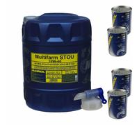 20L Olio Motore MANNOL Multifarm Stou 10W-40 Landmaschinenöl 4xMotor Dottore