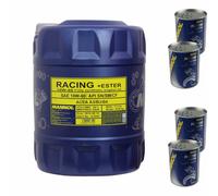 20L Olio Motore MANNOL Racing+Ester 10W-60 4x MANNOL Motor Doctor ADDITIV