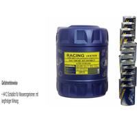 20L Olio Motore MANNOL Racing+Ester 10W-60 4xLeak-Stop+Motor Doctor+Motor Flush
