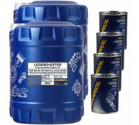 20L Olio Motore mannol SAE 0W-40 Legend + Ester 4x mannol Motore Flush Additivo