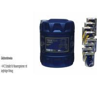 20L Olio Motore MANNOL Trattore Superoil 15W-40 4xLeak-Stop+Motor Doctor