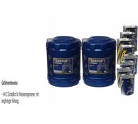 20L Olio Motore MANNOL Trattore Superoil 15W-40 4xLeak-Stop+Motor Doctor