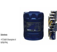20L Olio Motore MANNOL Trattore Superoil 15W-40 4xStop Perdite+Flush Motore