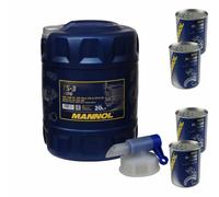 20L Olio Motore MANNOL TS-3 SHPD 10W-40 4x MANNOL Motor Doctor ADDITIVO