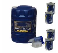 20L Olio Motore MANNOL TS-5 UHPD 10W-40 API 4x MANNOL Motor Doctor ADDITIVO