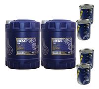 Mannol Olio motore Diesel TDI 5W-30 4x Motor Doctor Additivo 20 L