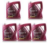 20L Original MANNOL Dexron III Olio Automatico Plus Per Cambio Automatico