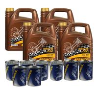 20L PEMCO idrive 050 olio motore Api CH-4 SAE 50 Incl. Motore Flush Doctor