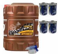 20L PEMCO idrive 114 15W-40 olio motore Api Sl MB / CG-4 Acea E3, A3/B3 Incl.