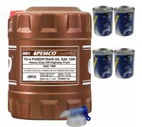 20L PEMCO TO-4 Powertrain Olio Oil SAE 10W Olio per La Landwirtschaftstechnik