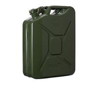 20L Tanica Benzina Metallo Carburante Tanica Benzina Diesel BW Verde Oliva