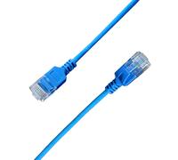 ® 20m Ethernet Cat 6A Ultra Slim 10Gbps 32AWG UTP OD2,8mm 500MHz 10Gb Thin RJ45