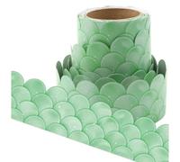 20M Ombre Verde Capesante Bulletin Board Borders Arcobaleno Confini Diritti Classi o Casa Scuola Decorazione