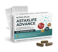 20mg Astaxantina Pura Alto Dosaggio 30cps | AstaxLife Advance | Integratore Pote