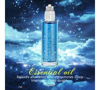 20ml Oli essenziali per il sonno, roll-on con melatonina. Miscela naturale di oli essenziali con lavanda, arancia e melatonina. Supporta il sonno, allevia l'ansia. Da massaggiare su polso, spalle e di