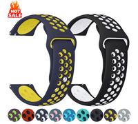 20mm 22mm cinturino in silicone per Amazfit bip 6 5/GTS 3/2/2e/GTS2 Mini/GTR 3 Pro/42mm/47mm/2/2e/stratos 2/3 pro Sport Correa braccialetto