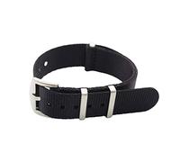 20mm/22mm in nylon Grigio Cinturino/cachi Nato cinturino Uomini di un pezzo di ricambio Bracciale Picc militare cinturino Nero, 20mm