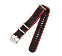 20mm 22mm sostituzione Nato in nylon a righe Strap Canvas cinturino Guarda Accessori, 20mm
