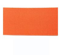 20mm 30mm 40mm Fascia elastica alta piatta larga per cucire Accessori per indumenti protettivi Corda di nastro in gomma spessa nera Corda fai-da-te-Arancione-30mm-1M