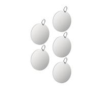 20mm/30mm Inciseds Rotondo In Acciaio Inox Hangtags Resistente alla corrosione per Pet e Corporate Branding Rotondo Hangtags In Acciaio Inox
