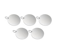 20mm/30mm Inciseds Rotondo In Acciaio Inox Hangtags Resistente alla corrosione per Pet e Corporate Branding Lucidato Nome Hangtags In Acciaio Inox