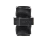 20mm-50mm UPVC NIipple Double Male Thread Adpator PVC Pipe Nipple Fittings Fitting Plastic Nipple For,dark gray,32MM DN25 PT